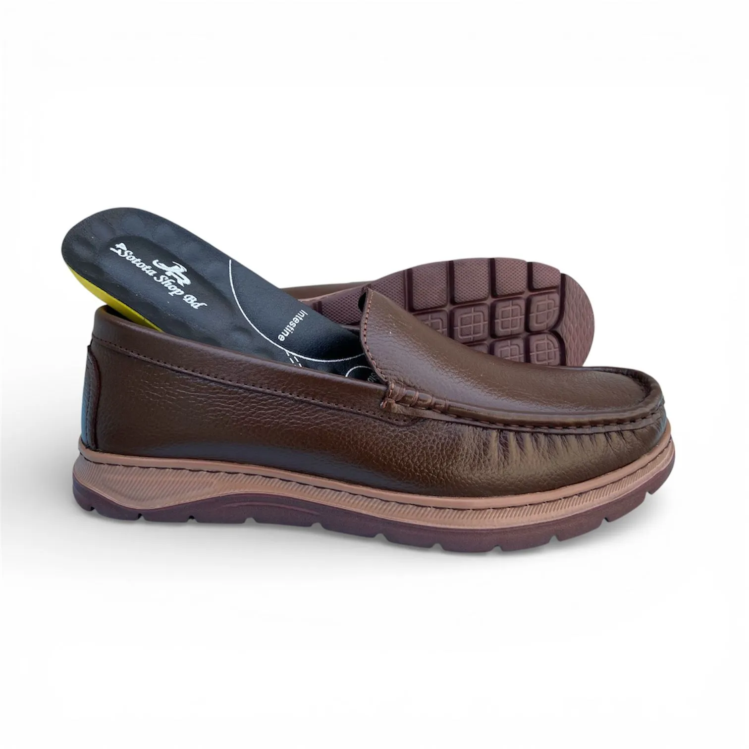CLASSIC LEATHER LOAFER (CHOCOLATE)
