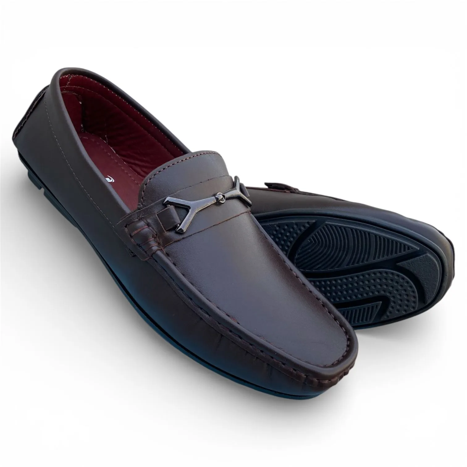 GENUINE LEATHER LOAFER (CHOCOLATE) - Image 4