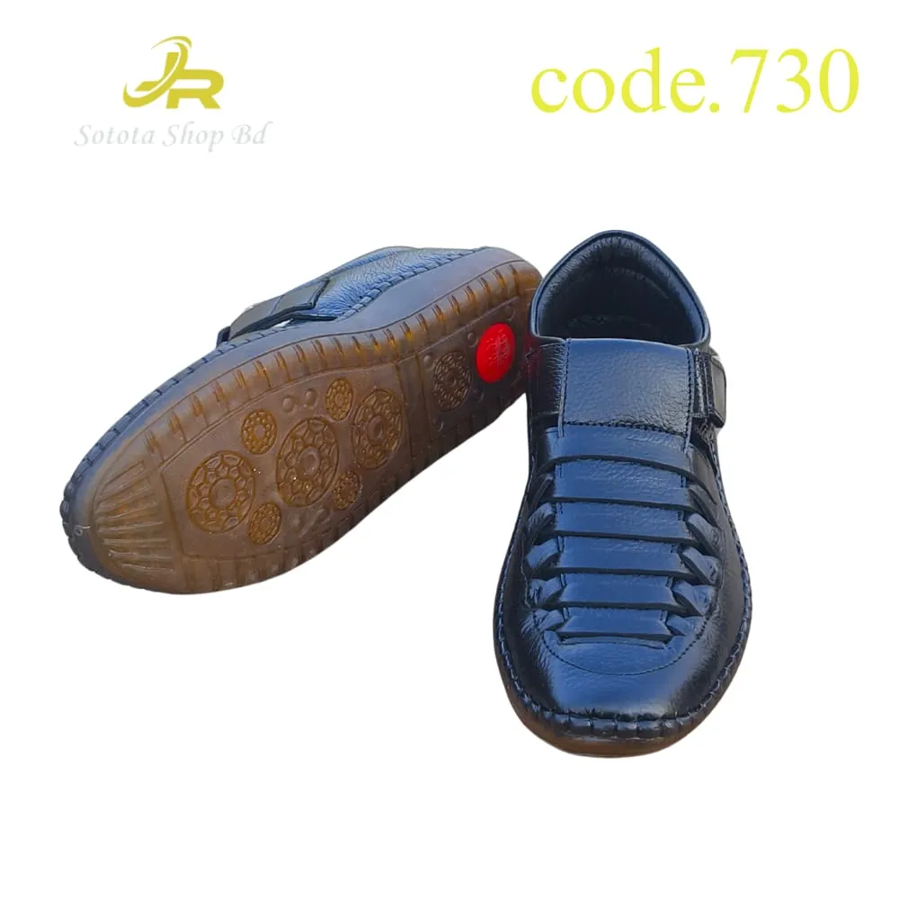 SACCHI CASUAL SANDAL (BLACK-730)